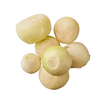 Gul lök skalad