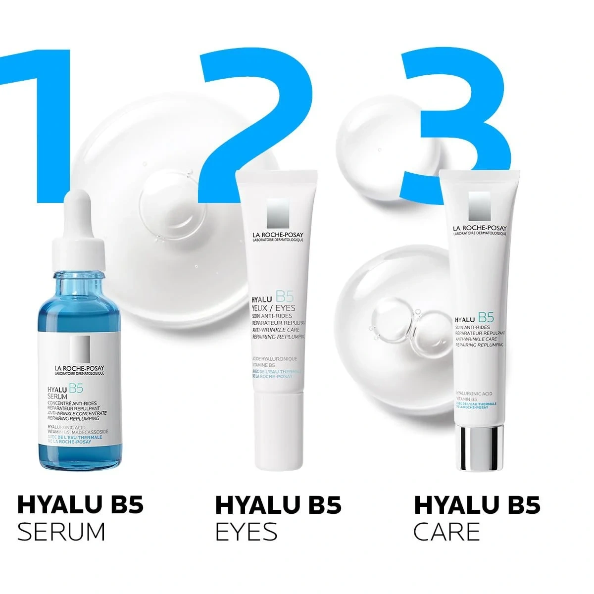 La Roche-Posay Hyalu B5 Eyes Øyekrem, 15 ml