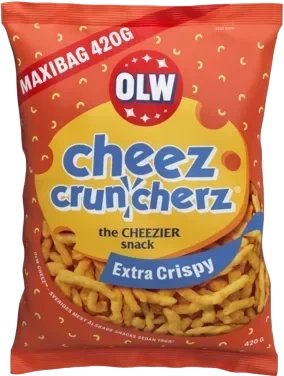 Cheez cruncherz 420 g maxibag OLW