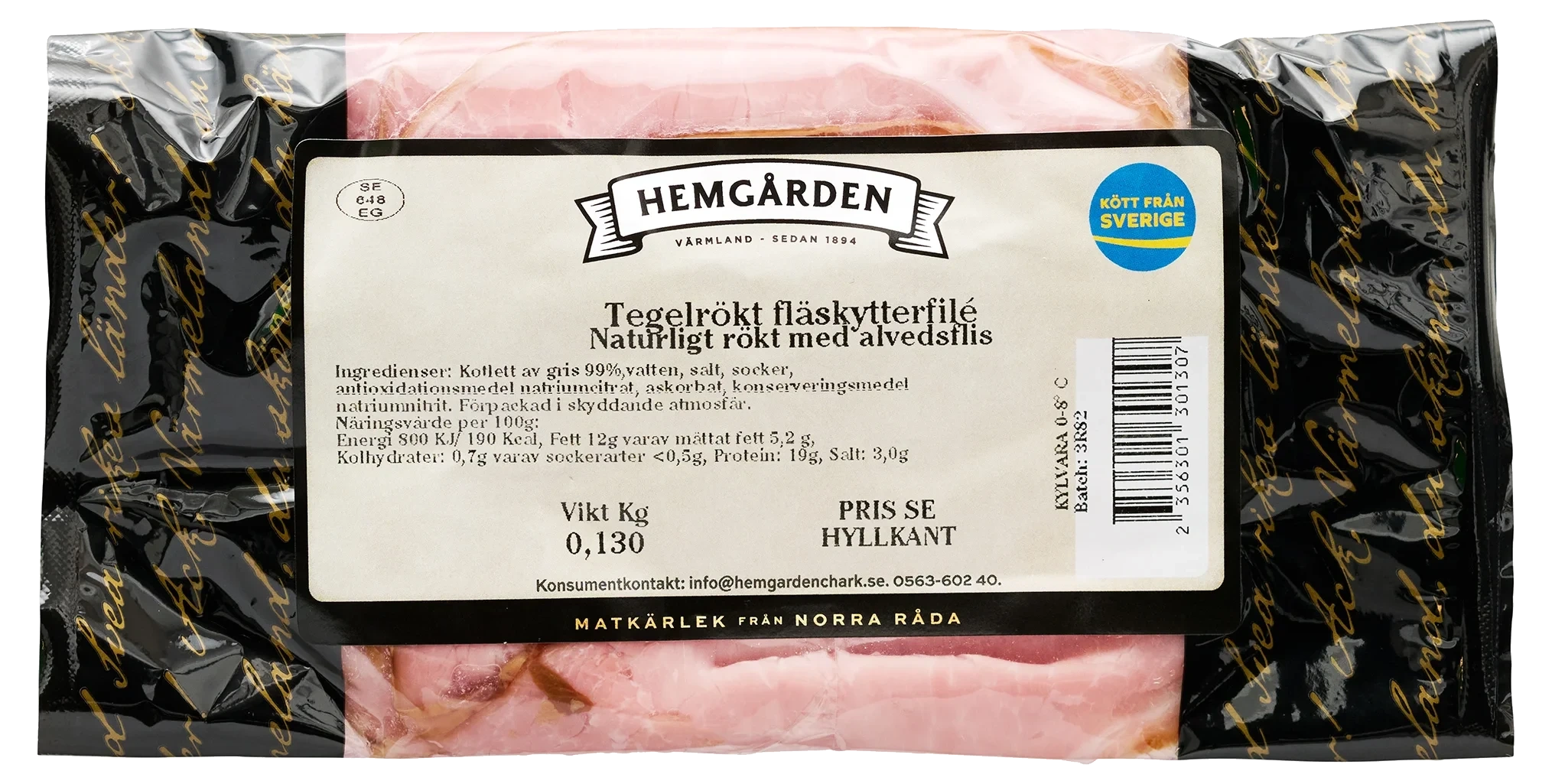 Tegelrökt Fläskytterfilé PB