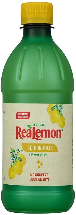 Realemon Sitronjuice 12x500ml
