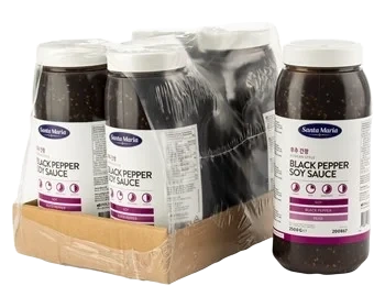 Black Pepper Soya Sauce 2500g Santa Maria