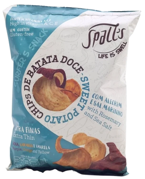 Chips Søtpotet 100g Spalls