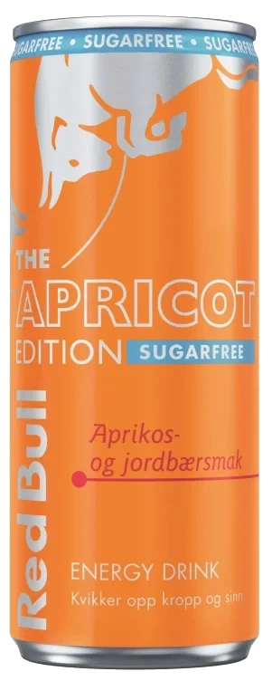 Red Bull Energidrikk Sf Aprikos 250ml boks