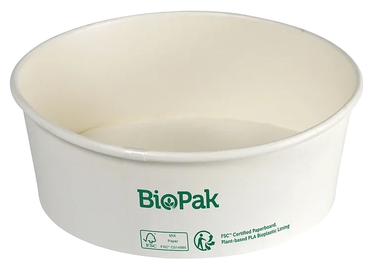 Skål Ronda Bred Papp/pla Hvit 700ml