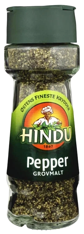 Pepper Grovmalt 36g glass Hindu