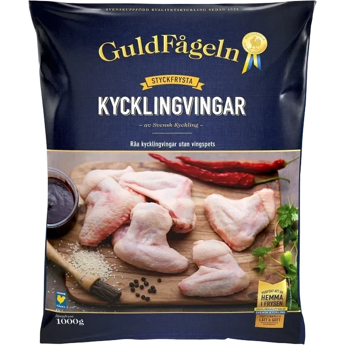 Kycklingvingar 1kg Guldfågeln