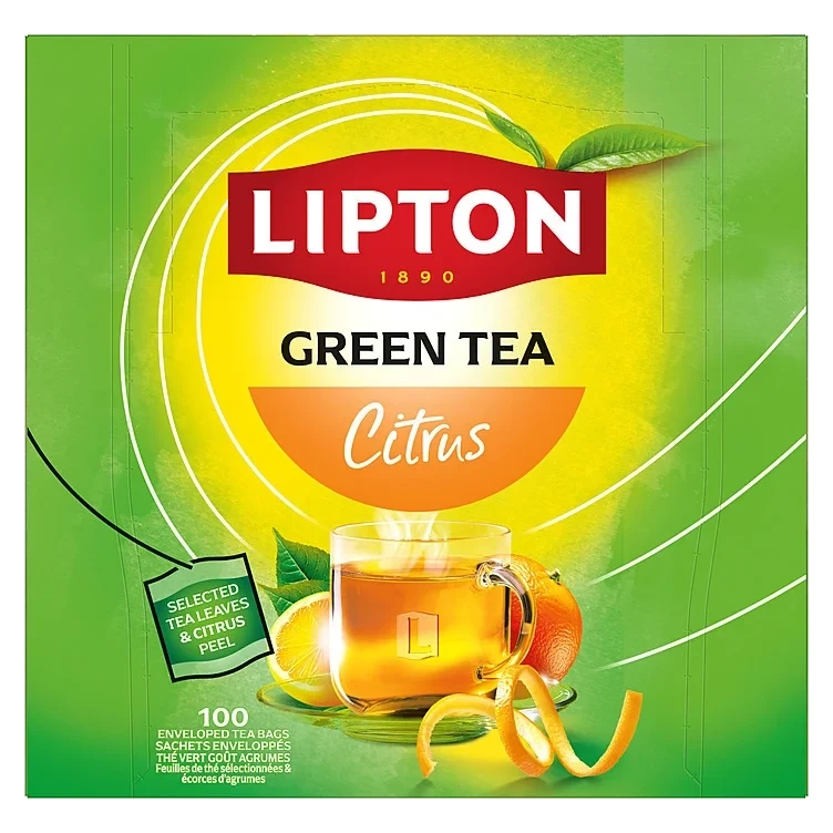 Lipton green tea citrus 130g  100bg