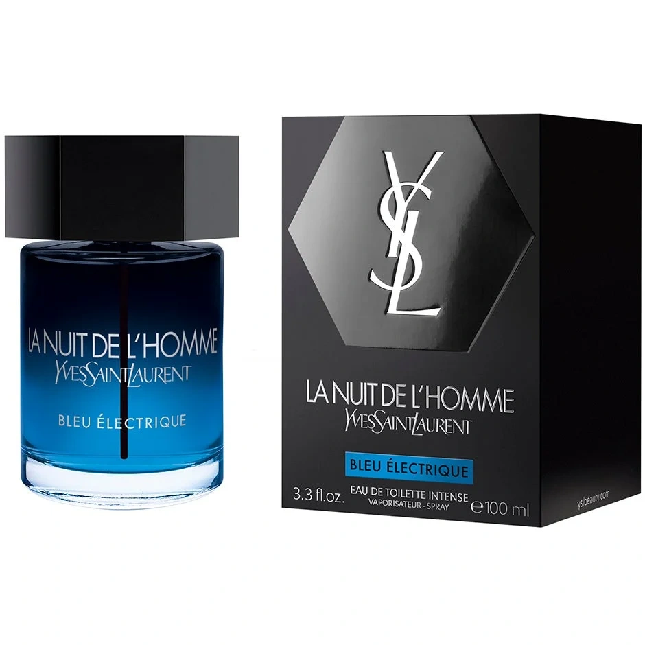 Yves Saint Laurent La Nuit De L'Homme Bleu Électrique Intense Eau de Toilette 100 ml