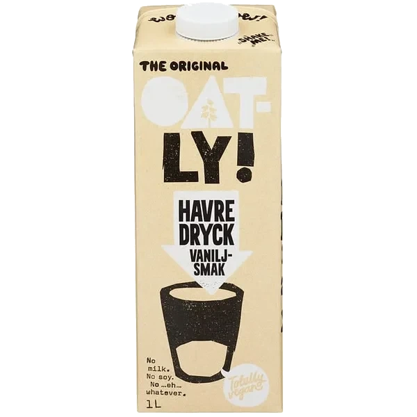 Havredrikk Vaniljesmak 1l Oatly
