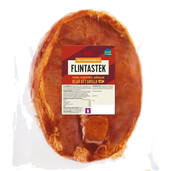 Flintastek Färsk Grillmarinerad ca 800g ICA
