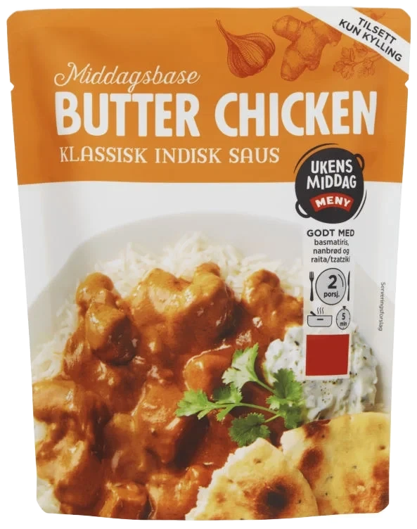 Butter Chicken Base 350g Meny