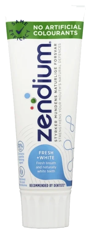 Zendium Tannkrem Fresh&White 75ml