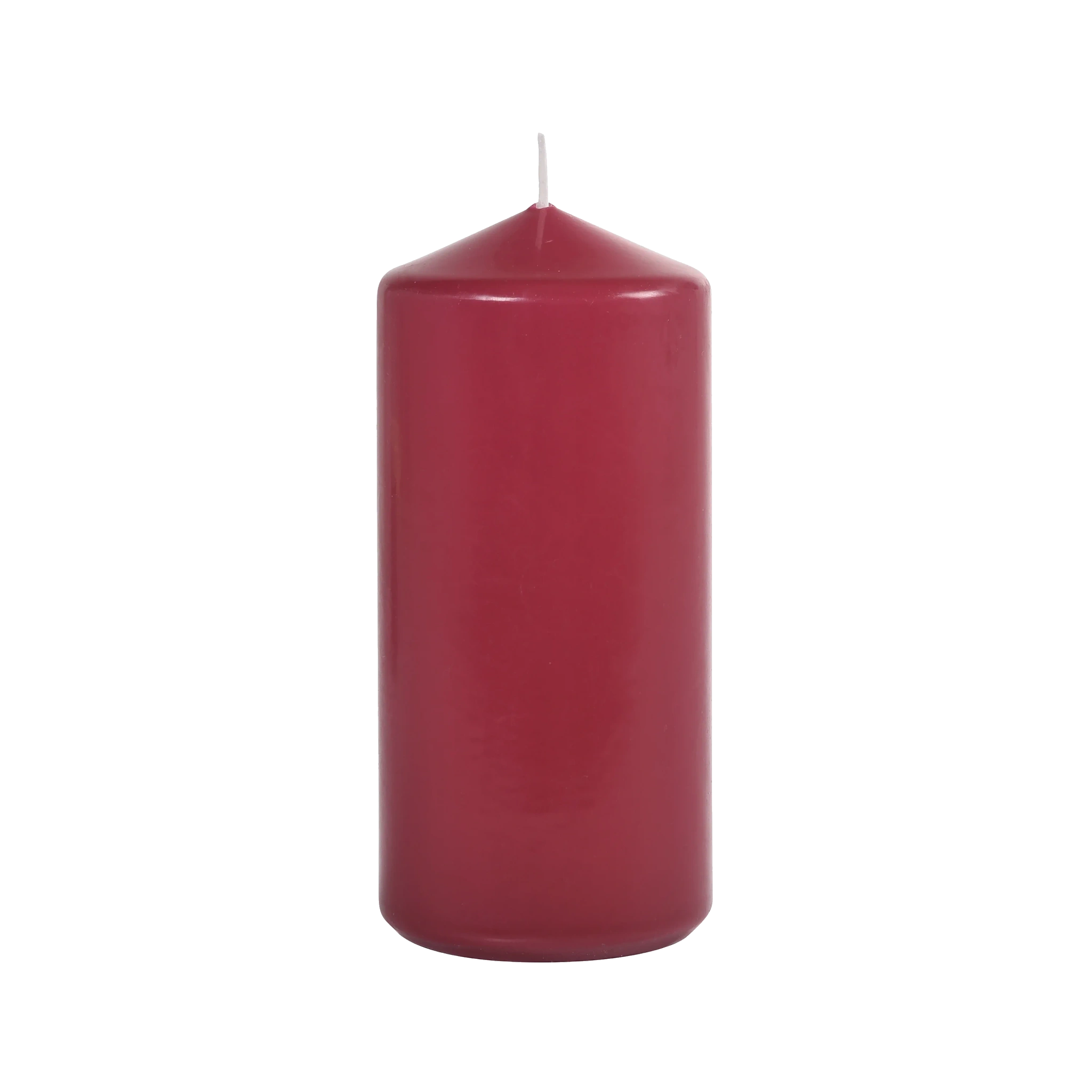 Blockljus Vinröd