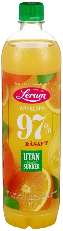 Appelsinsaft Utan Tilsett Sukker 0,9l