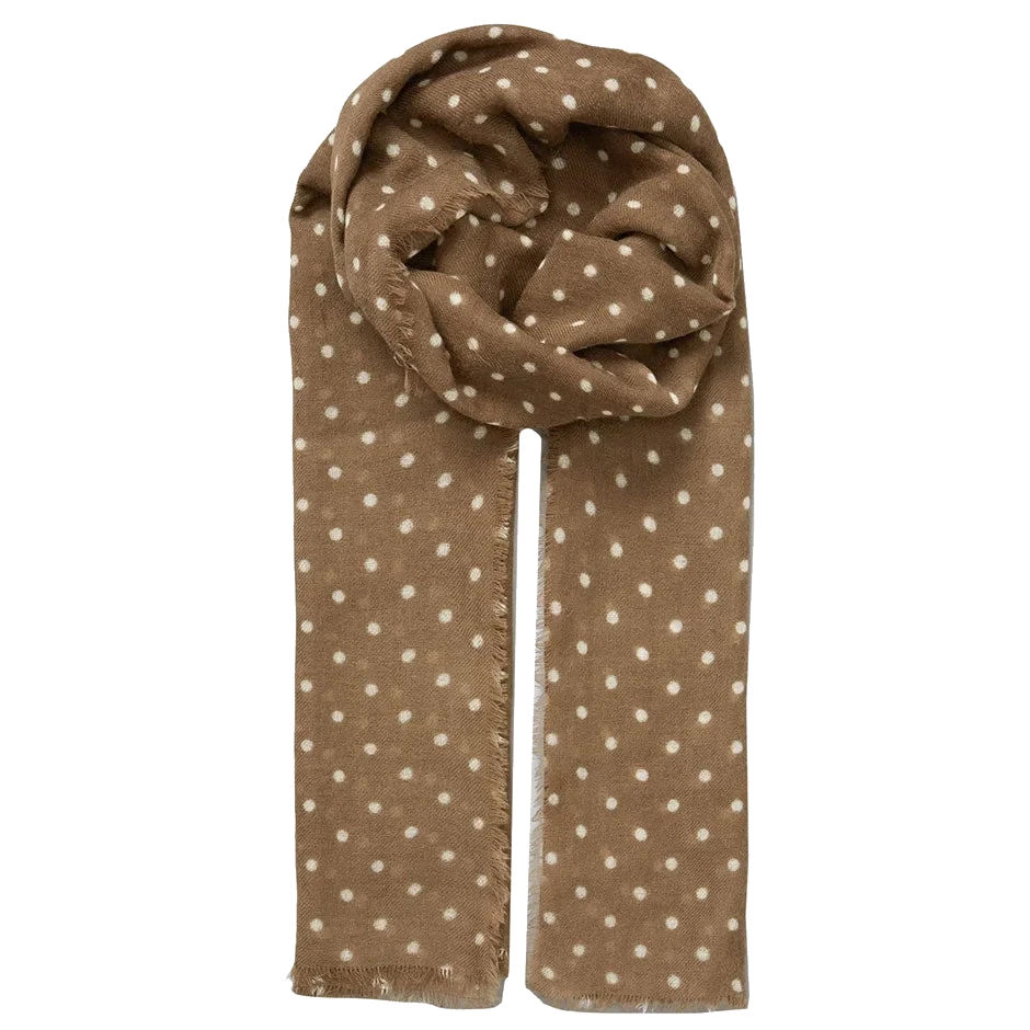 Becksöndergaard Dot Wica Scarf Decadent Chocolate