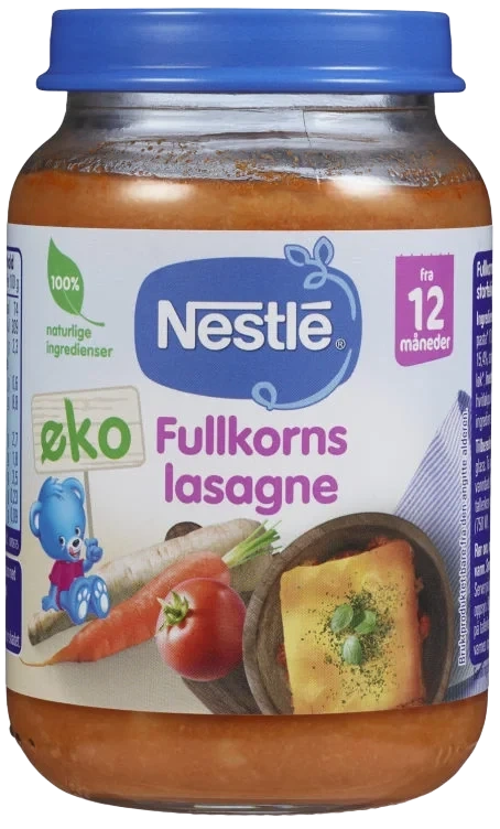 Fullkornslasagne 12m 190g