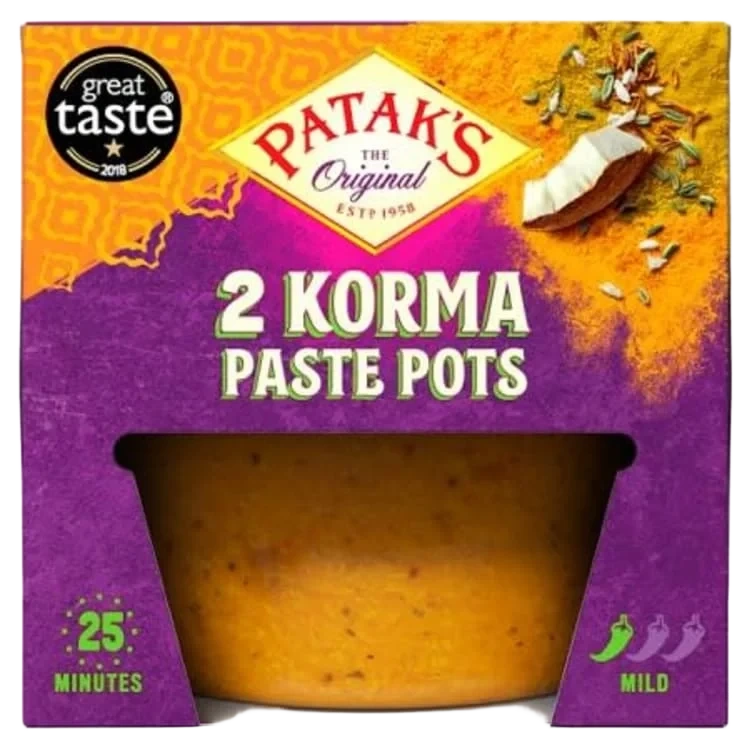 Patak's Korma Paste Pots 140 g