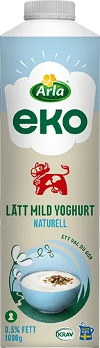 Eko mild yoghurt lätt naturell 0.5%