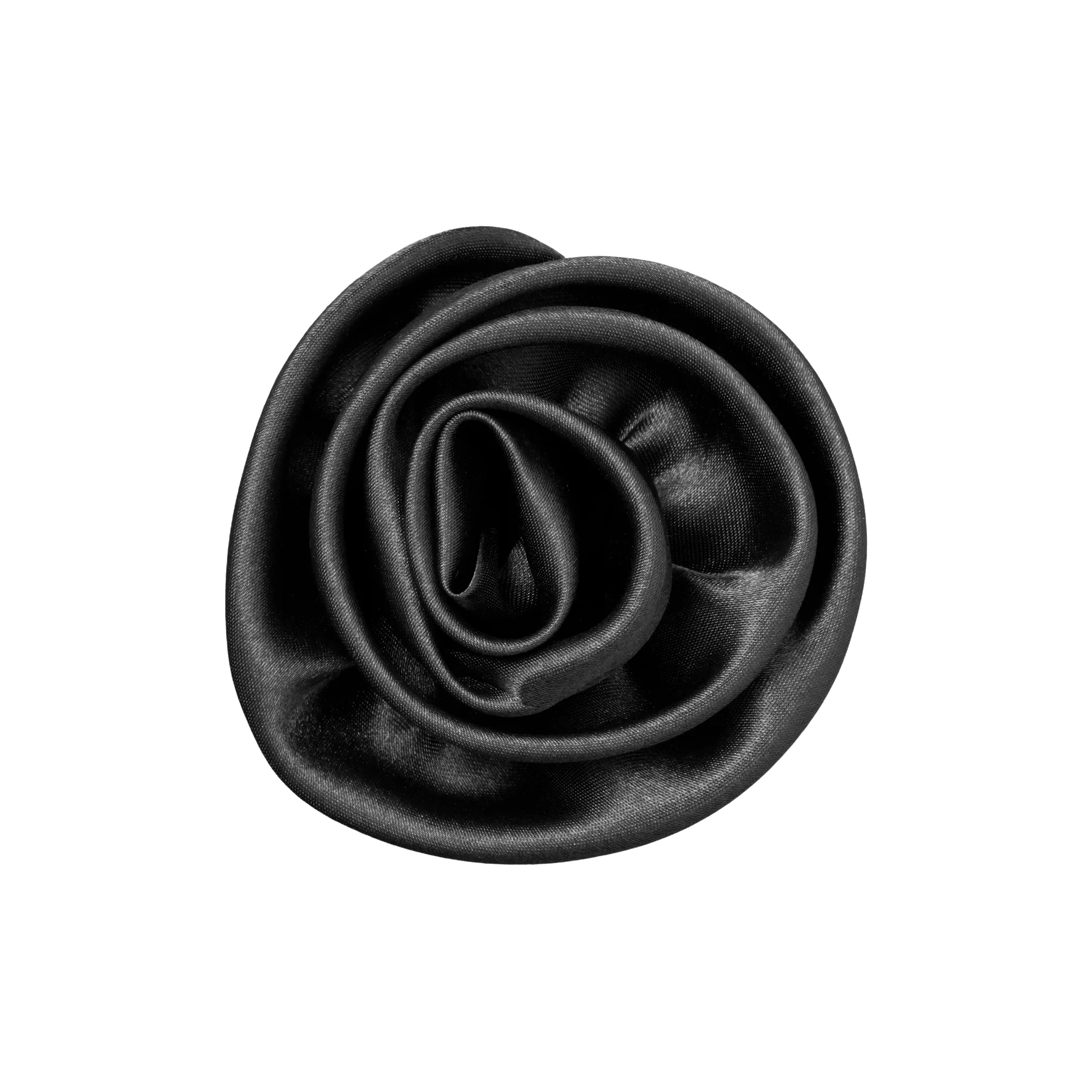 KICKS Beauty Flower Clip and Pin White Flower Clip and Pin Black