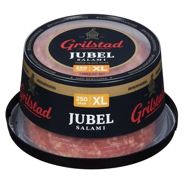 Jubelsalami Bordpakning 250g Grilstad