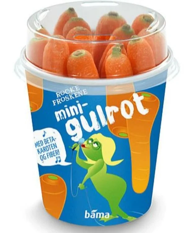 Gulrot 175g Smågodt Rockefroskene