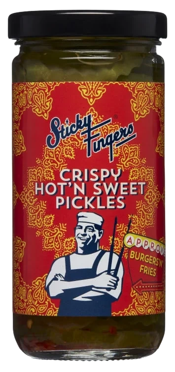 Sylteagurk Sterk og Søt 226g Sticky Fingers
