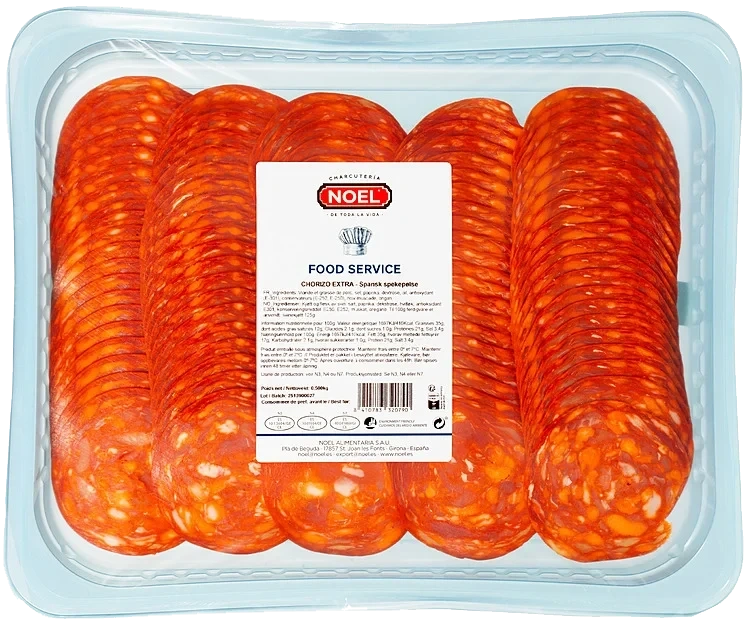 Chorizo extra skivet    500 g
