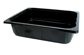 PP-Schale 1/2 GN Schwarz