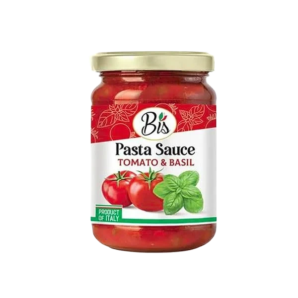 Tomat og Basilikum Pasta Saus 350g Bis