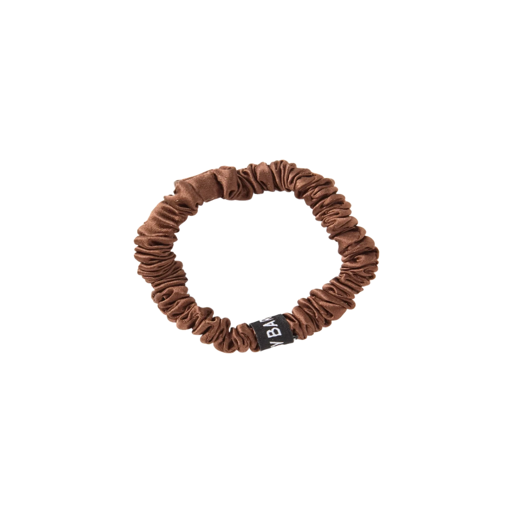 ByBarb Silk Hair Tie Brown