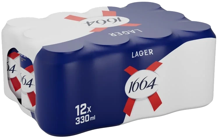 Kronenbourg 1664 Lager 0,33lx12 boks