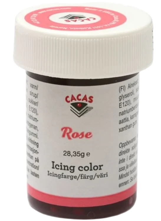 Icingfarge Lys Rosa 28g Cacas