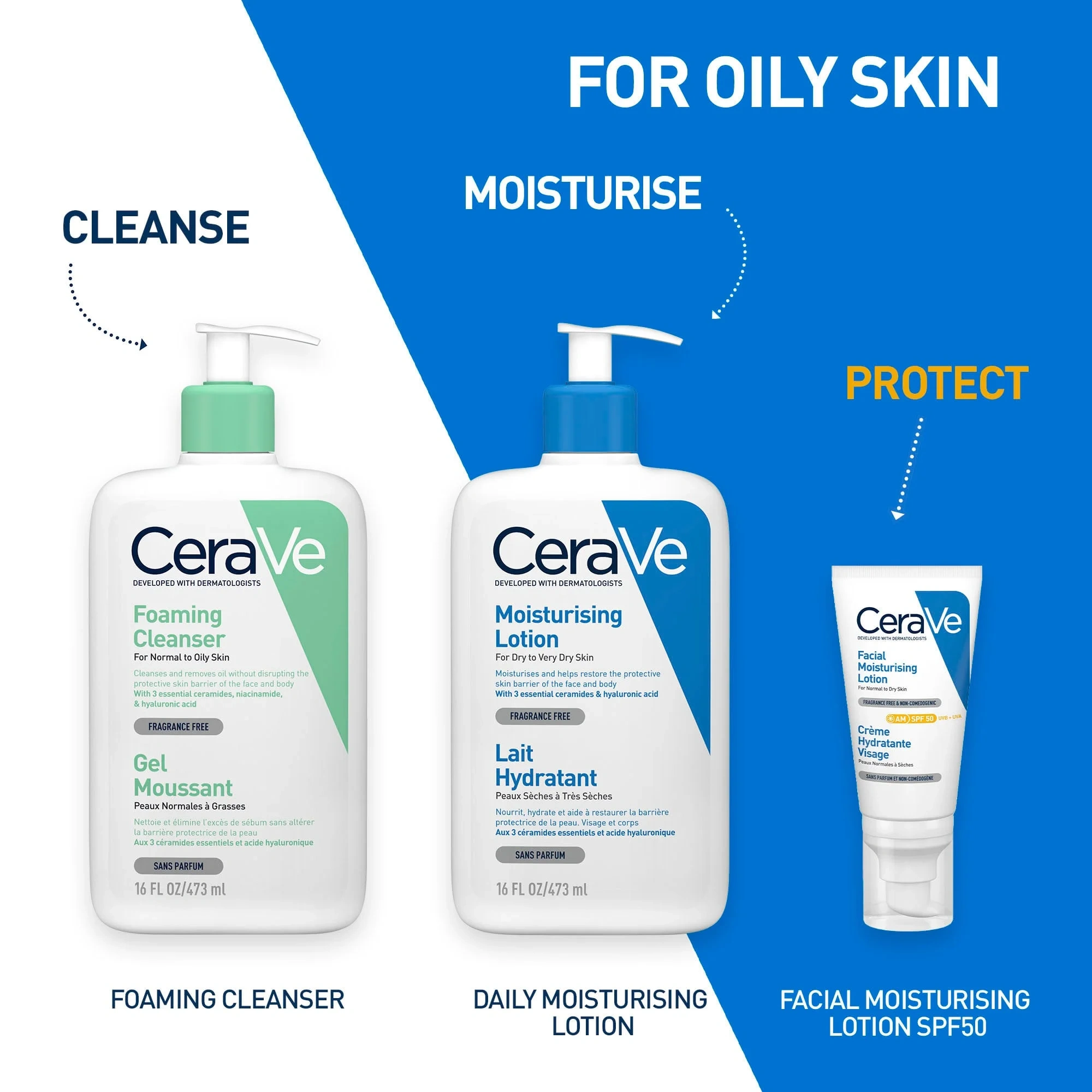 CeraVe Foaming Cleanser, 473 ml