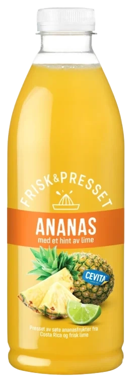 Ananasjuice m/Lime 1l Cevita