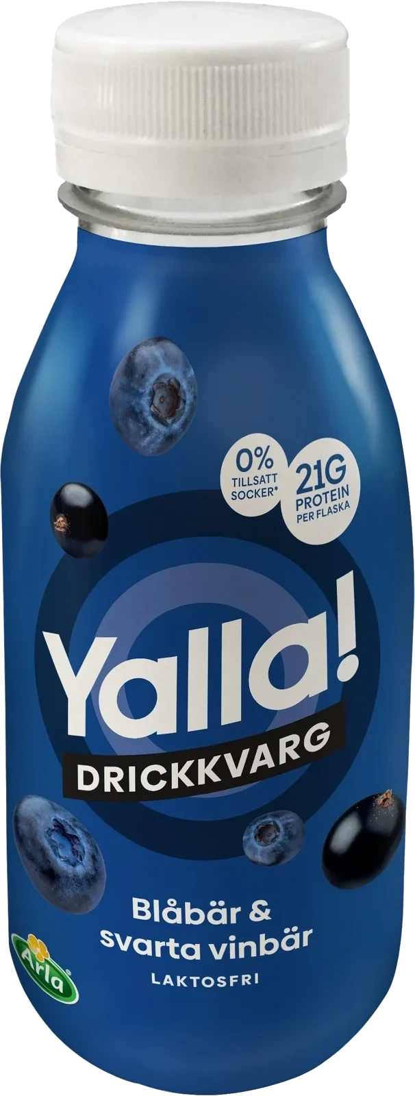 Drickkvarg blåbär / svarta vinbär