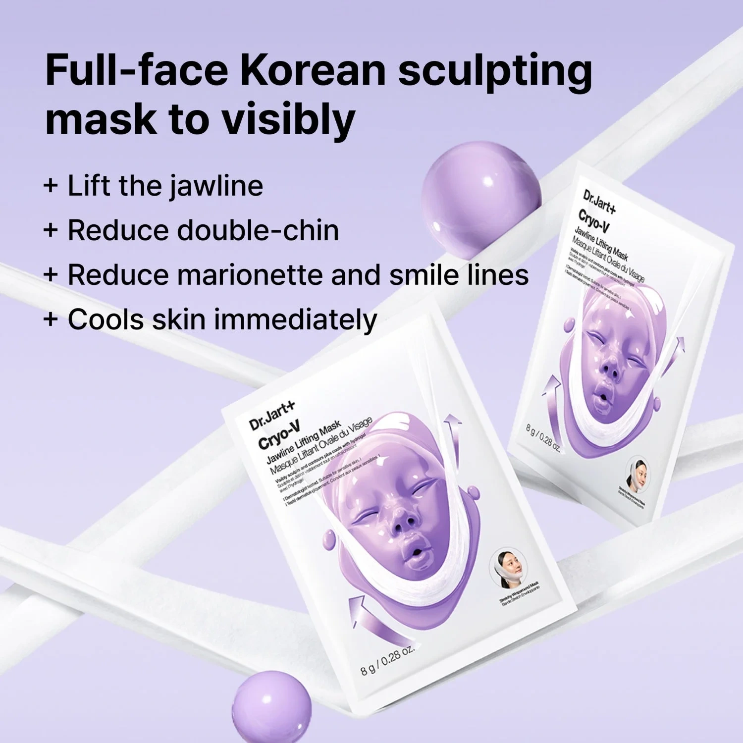 Dr.Jart+ Cryo V-Sculpt Jawline Lifting Mask