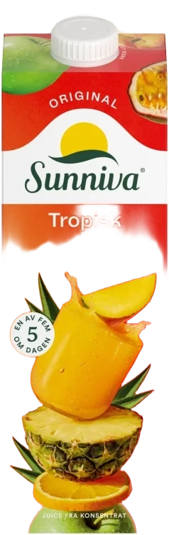 Tropisk Juice Original 1l Sunniva