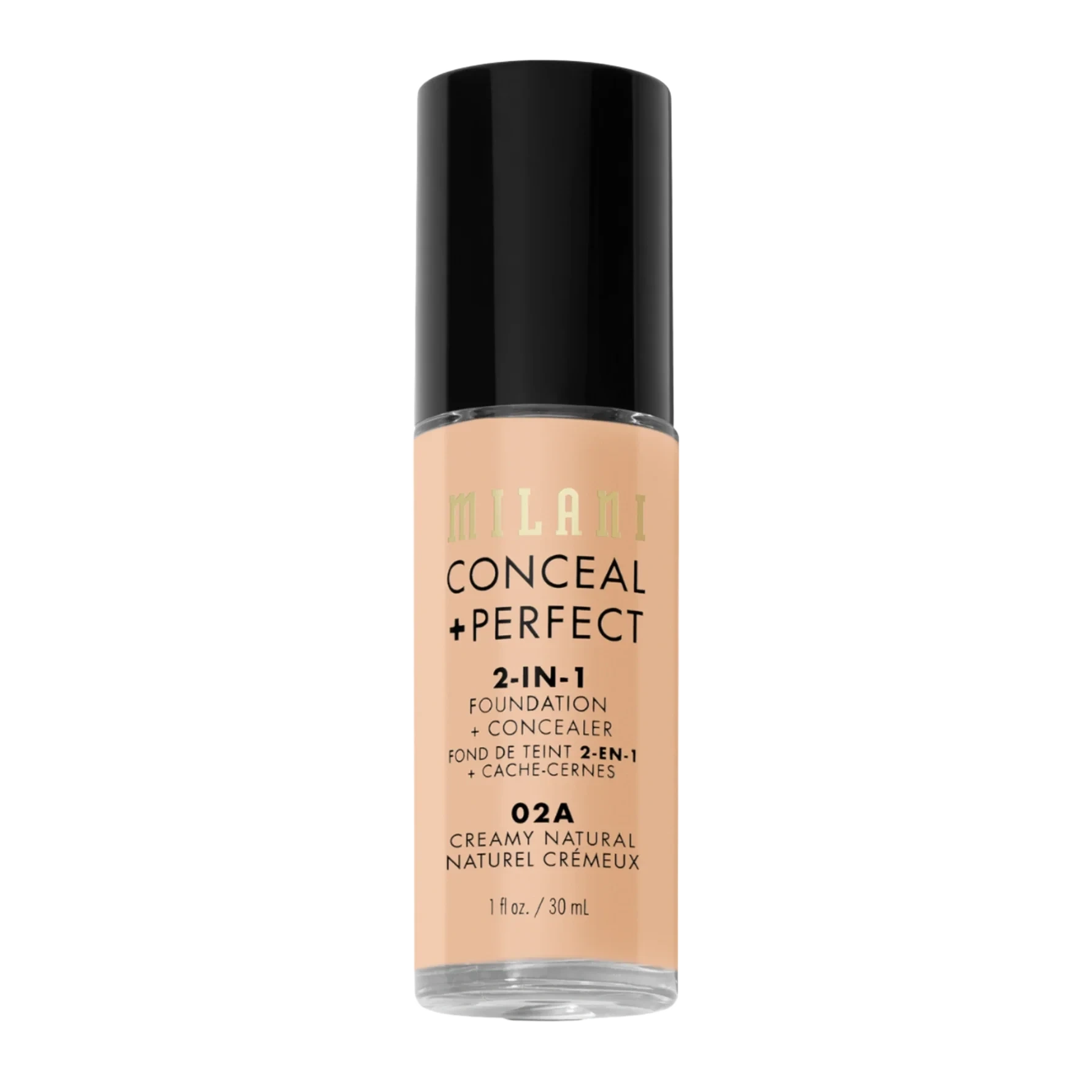 Milani Conceal + Perfect 2-In-1 Foundation 02A Creamy Natural
