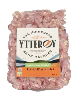 Lårbiff strimlet 500g