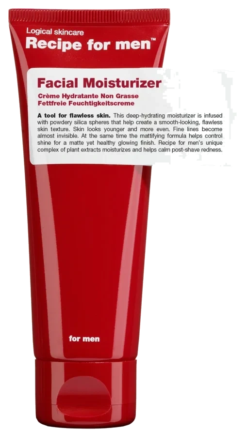 Recipe For Men Facial Moisturizer 75 ml