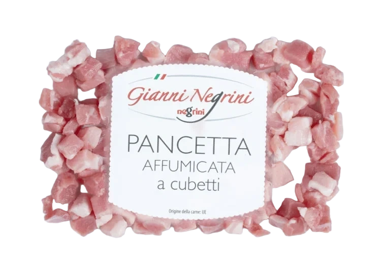 Pancetta Cubetti 80g Negrini