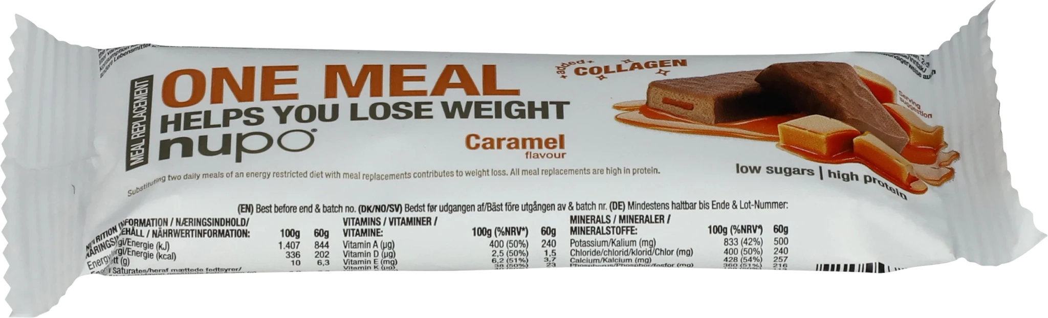 Nupo One Meal Bar Caramel