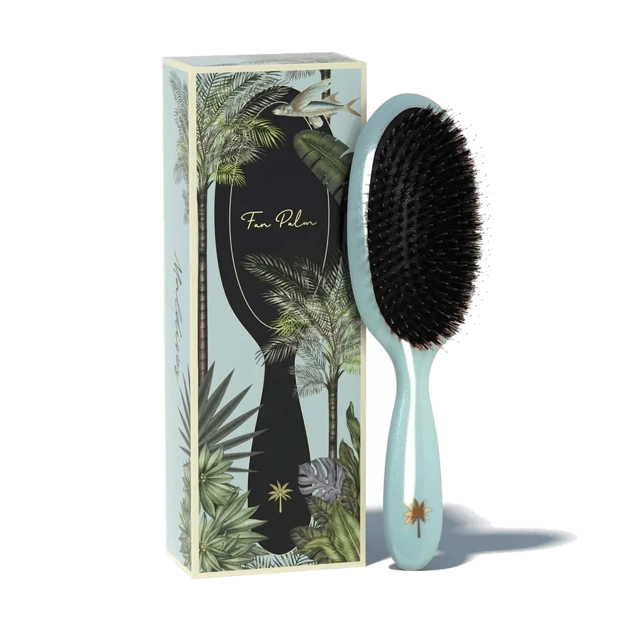 Fan Palm Boar- & Nylon Brush Maldives Medium