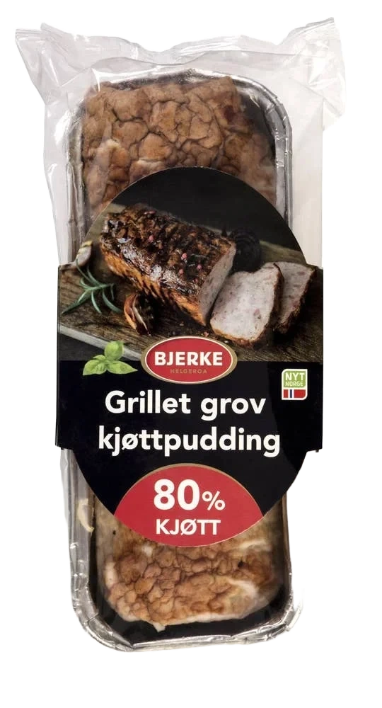 Grillet Grov Kjøttpudding 500g