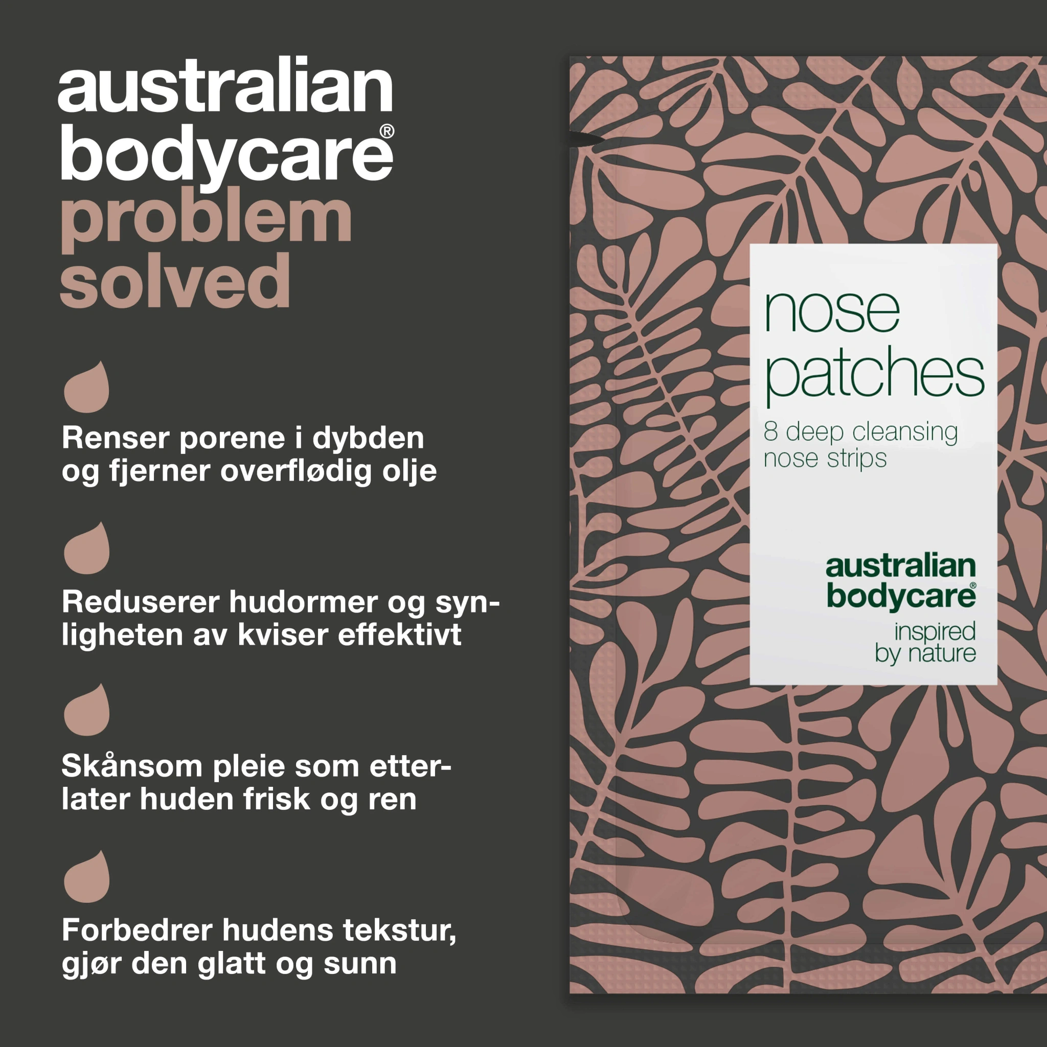 Australian Bodycare Nose patches, 8 stk.