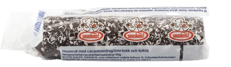 Smaskens Kokosrull 35g Stulen