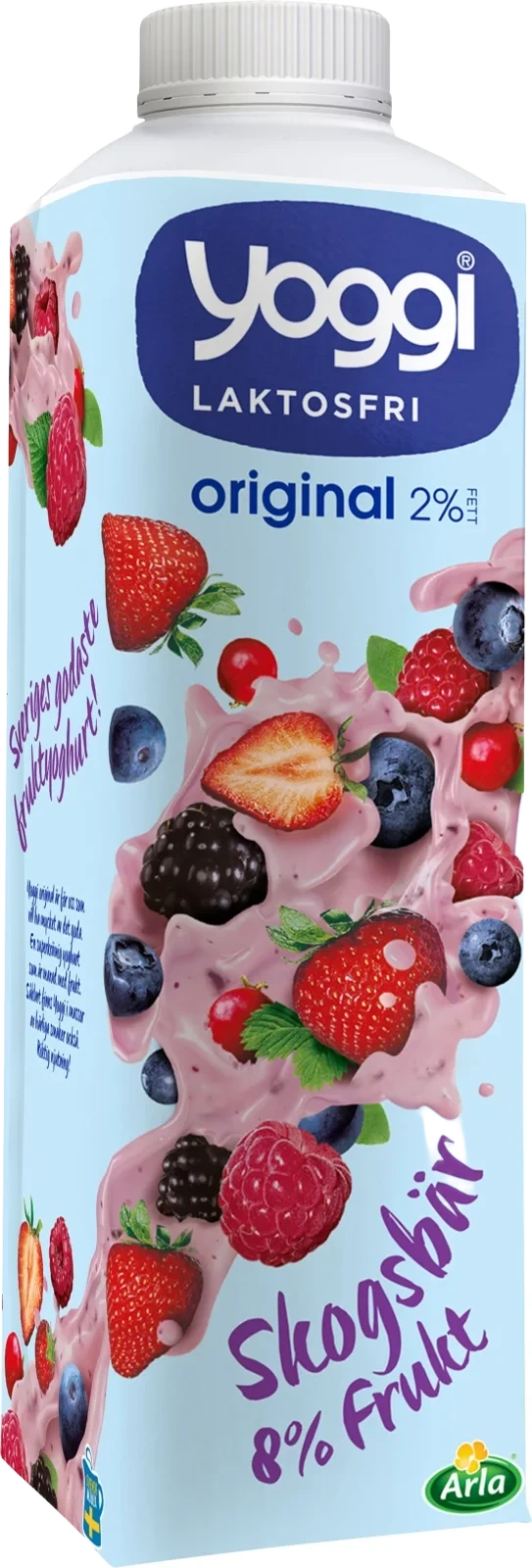 Original laktosfri yoghurt skogsbär 1000 g