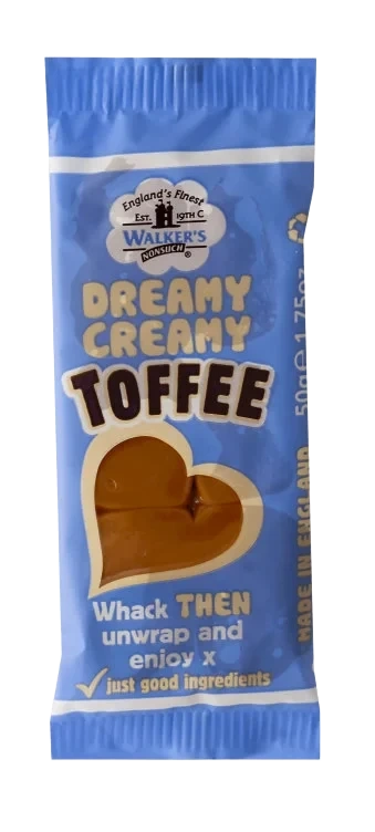 Walkers Toffee Bar Dreamy Creamy 50g