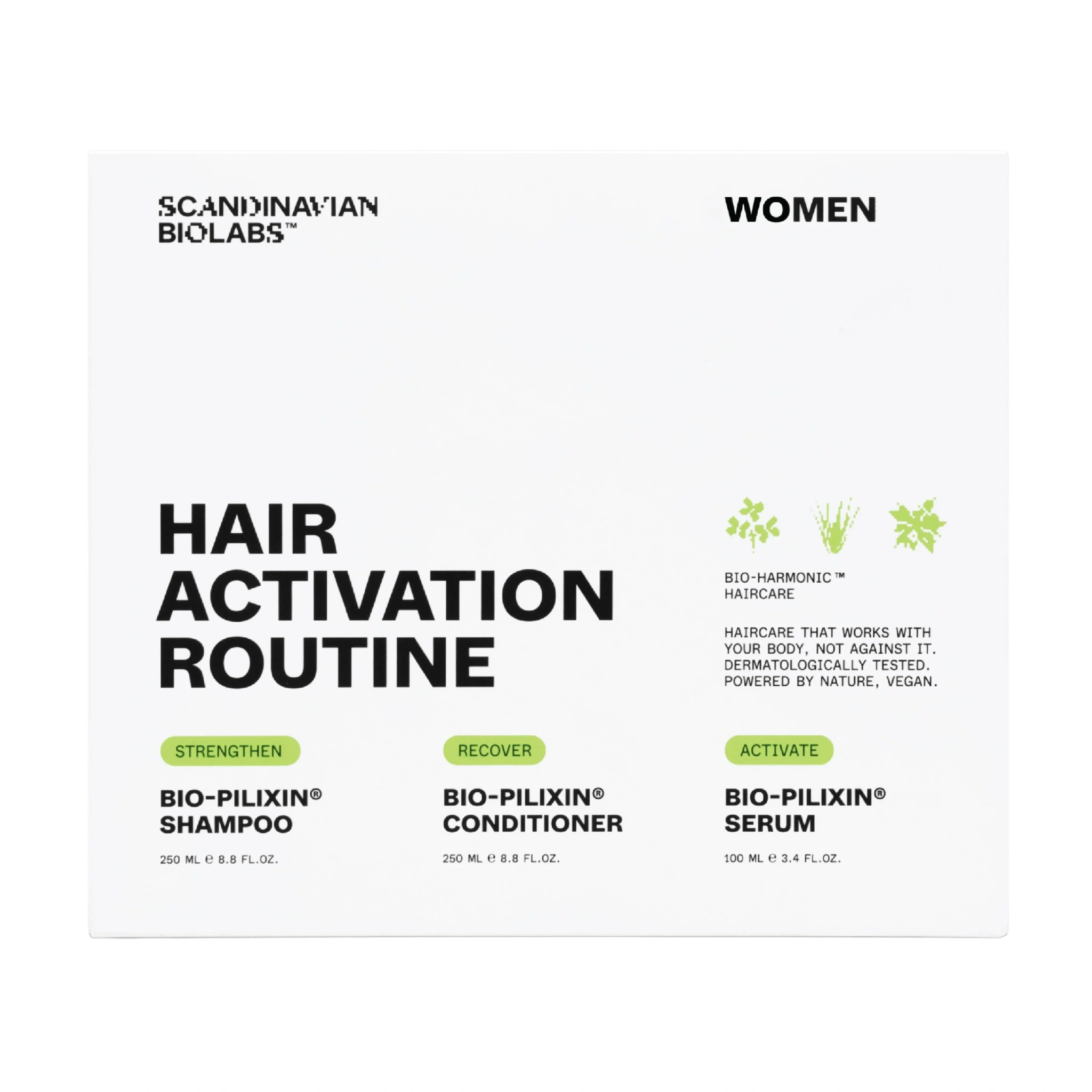 Scandinavian Biolabs Hair Routine Women, 1 sett